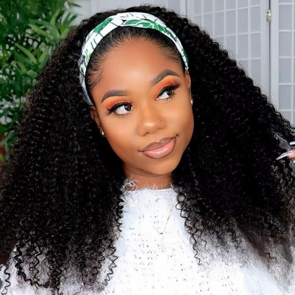 Perruque Kinky Curly Half Wig Glueless - PureLace